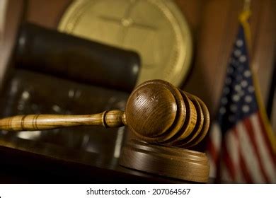 Closeup Gavel Court Room Stock Photo 207064567 | Shutterstock