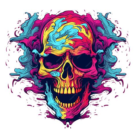 Premium Vector | Skull illustration