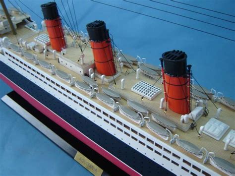 Buy RMS Aquitania Limited Model Cruise Ship 40in - Model Ships