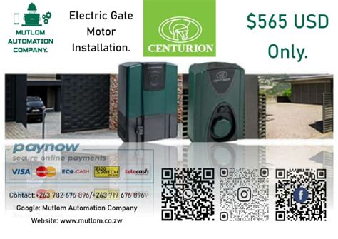 Gate Motor Installation | Zimexapp Marketplace