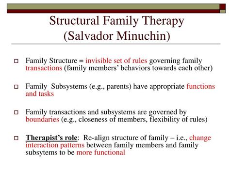 Image result for minuchin joining adapt technique | Family therapy, Family structure, Therapy