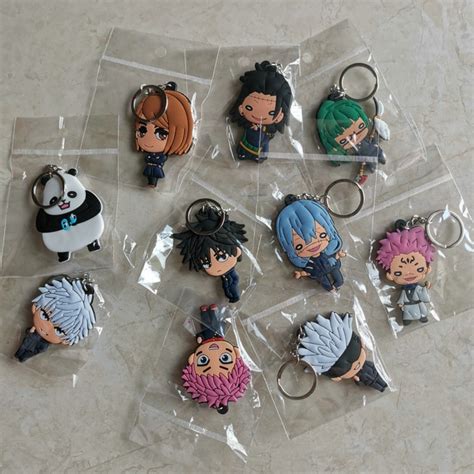 Jujutsu Kaisen Panda Keychain JJK Anime Merch Charm - Etsy