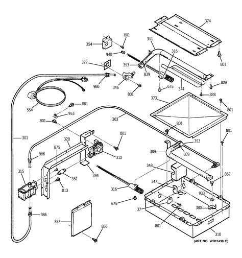 Assembly View for GAS & BURNER PARTS | JGRP17BEW3BB