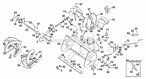 John Deere Snowblower 47 Inch Parts List