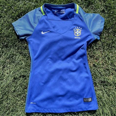 Women’s Nike Brazil Jersey Size: XS - Depop