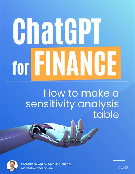 Financial Analysis with Chat GPT - FINANCE ChatGPT for Brought to you ...