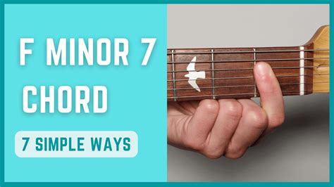 A Minor 7 Chord Guitar