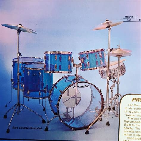 @vintage.drum.catalogs on Instagram: “1980 Ludwig Pro-Beat in 2 different finishes: Blue ...