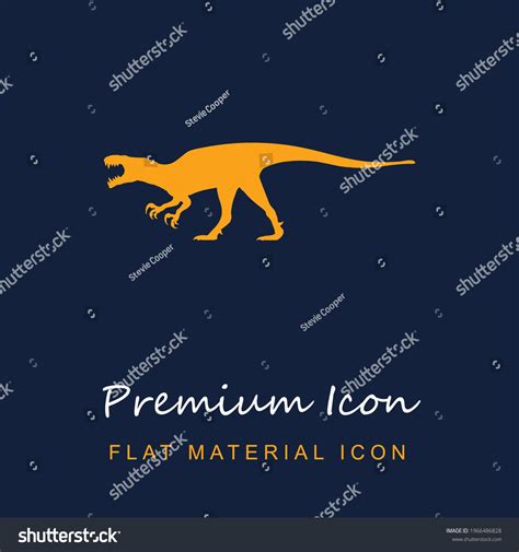 Dinosaur Shape Aerosteon Side Premium Material Stock Vector (Royalty Free) 1966486828 | Shutterstock