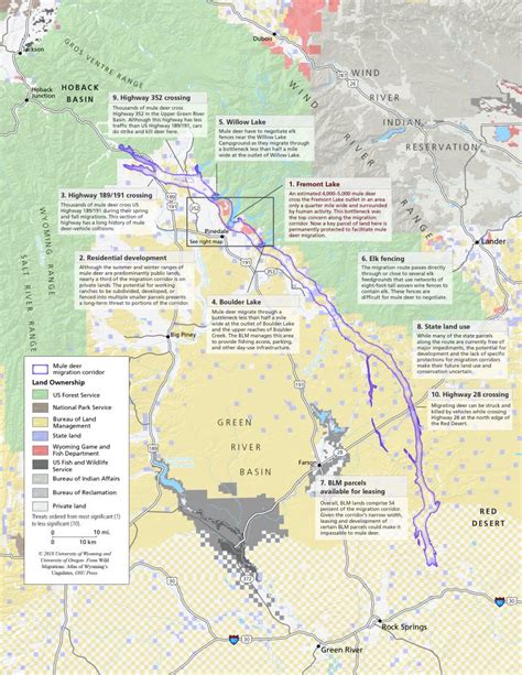 Conserving long-distance migration: The Red Desert to Hoback Mule Deer Corridor, Wyoming, USA ...