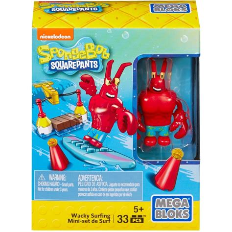 Mega Bloks Spongebob Squarepants Wacky Surfing - Walmart.com