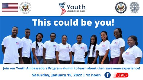 Apply for the Youth Ambassadors Program - YouTube