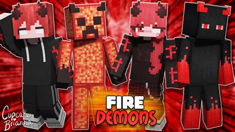 Fire Demons HD Skin Pack by CupcakeBrianna (Minecraft Skin Pack ...