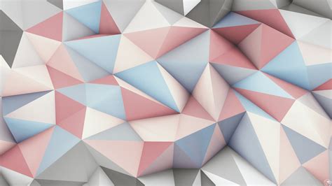 abstract, 3D, Geometry, Low Poly, Digital Art, Artwork, Bright Wallpapers HD / Desktop and ...