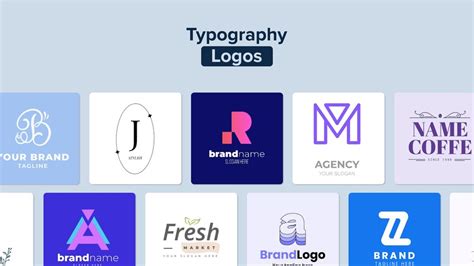 What are Typography Logos and How to Create one | Wepik