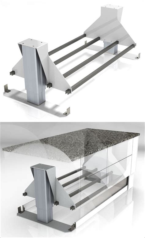 Adjustable Height Kitchen Work Table – Things In The Kitchen