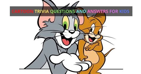 81 Fun Cartoon Trivia Questions and Answers for Kids - FunSided - Funsided.com