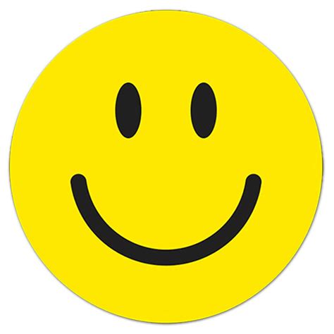 Buy Happy Face Vinyl Window Stickers (Yellow 6") (12 per Pack) Online ...