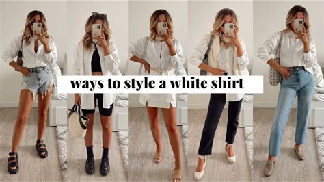 White shirt outfit ideas | Dresses Images 2022