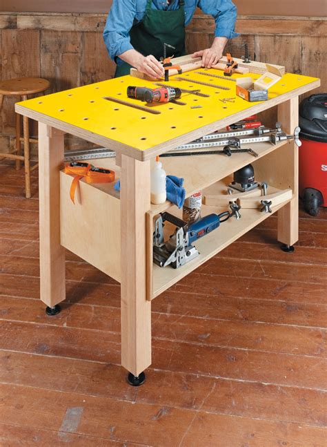 Assembly Table | Woodworking Project | Woodsmith Plans