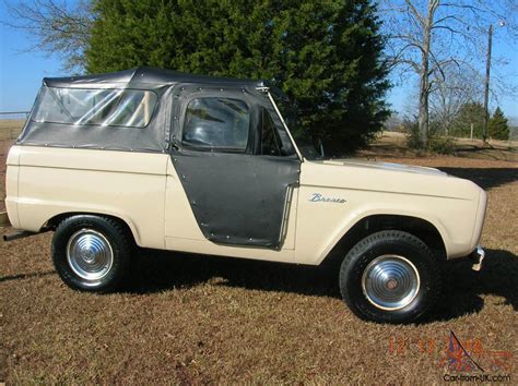 1966 Ford Bronco Roadster, Completely Original Uncut Survivor