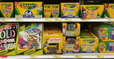 Target Shoppers! Score a Whopping 50% Off Lots of Crayola Products...