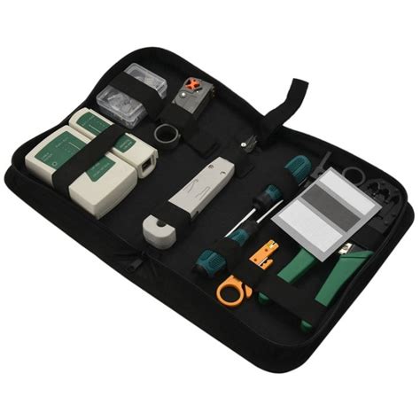 Network Cable Repair Tool Kit Set Rj45 Rj11 Cat6 Cable Tester Test ...