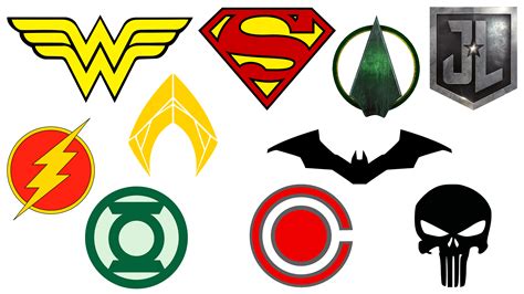 Today's Most Famous Superhero Logos And Names