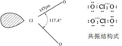 科学网—二氧化氯的分子结构 - 桂耀荣的博文