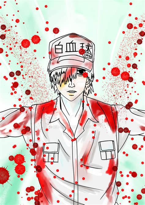 Cells At Work - White Blood Cell by ric-c on DeviantArt