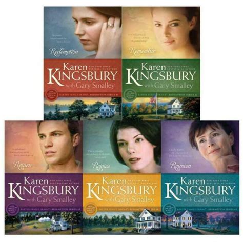 Baxter Family REDEMPTION Series by Karen Kingsbury Set of 5 Large ...