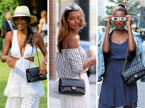 Just Can’t Get Enough: Jasmine Tookes and Her Chanel Classic Flap Bag ...