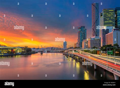 Brisbane. Cityscape image of Brisbane skyline, Australia during ...