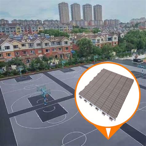 China cheap outdoor basketball court flooring sport court flooring ...