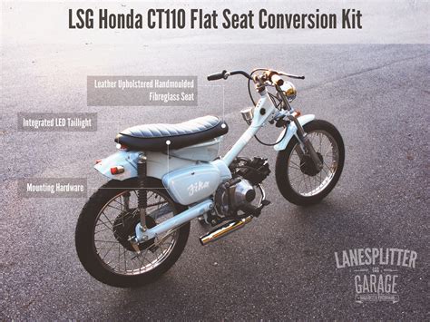 Honda Postie CT110 Custom Seat Conversion Kits | Lanesplitter Garage