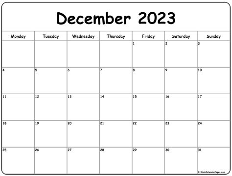 Calendar 2023 December – Get Calendar 2023 Update