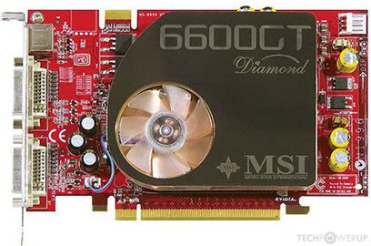 MSI GeForce 6600 GT Diamond Specs | TechPowerUp GPU Database