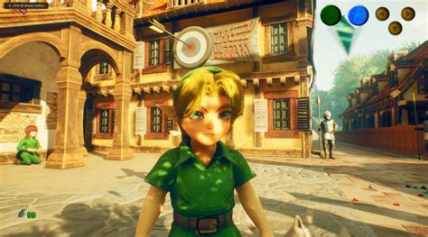 New Zelda: Ocarina of Time Fan Remake in Unreal Engine 5.1 video ...