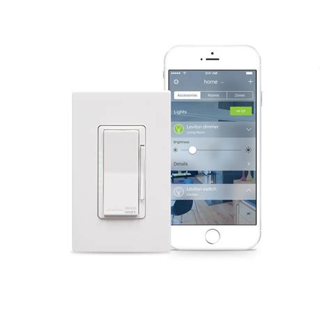 Leviton Smart Light Switch, Smart Home Control - Inspired LED