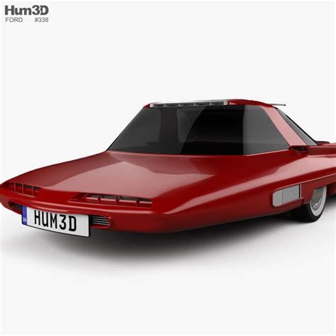 Ford Nucleon 1958 3D model - Vehicles on Hum3D