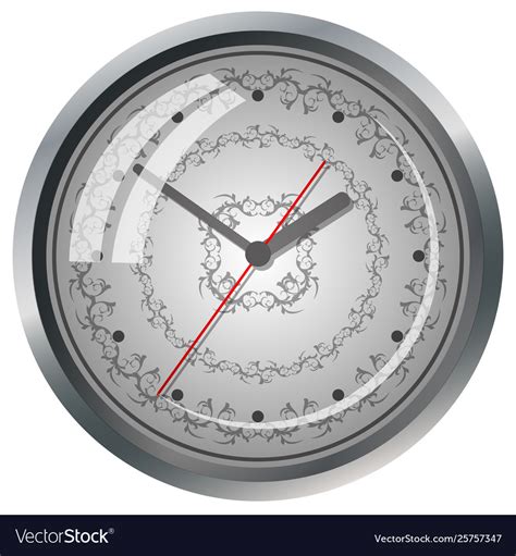 Clock icon world time concept Royalty Free Vector Image