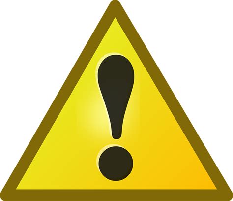 Achtung Warnung Symbol · Kostenlose Vektorgrafik auf Pixabay