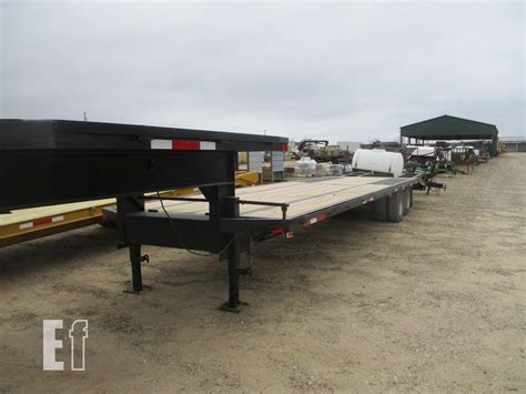 EquipmentFacts.com | 30FT FLATBED 5TH WHEEL HITCH TRAILER NO TITLE Online Auctions