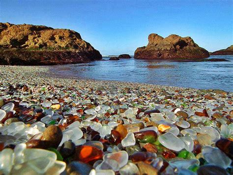 Glass Beach, California, USA | Glass beach california, Breathtaking places, Places to see