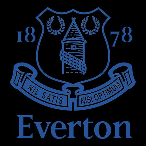 Everton Logo 2012 - 13 (In black) by LewWhiitehead on DeviantArt