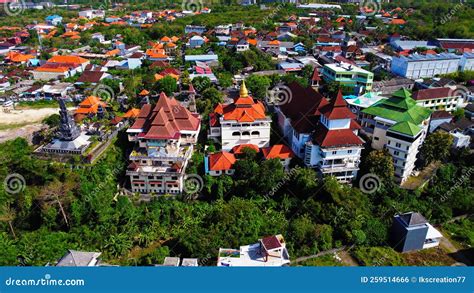 Puja Mandala Worship Complex Backyard View in Nusa Dua, Bali Island Stock Photo - Image of trees ...