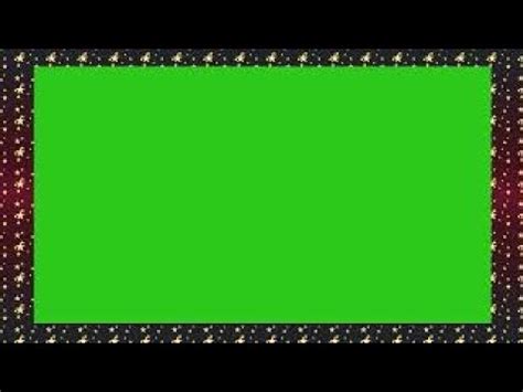 No copyright Sparkling Stars Border Green Screen HD Video Background 2021 For Video Editing 555 ...