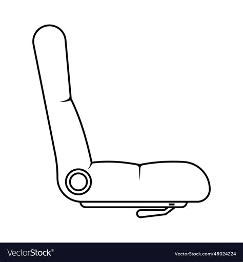 Car seat icon Royalty Free Vector Image - VectorStock