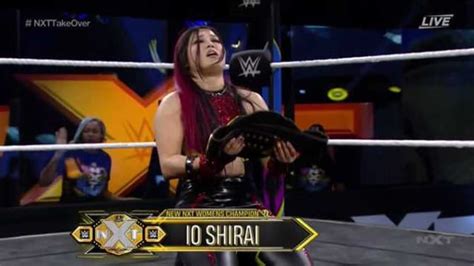 Io Shirai Wins The NXT Women's Championship At TAKEOVER: IN YOUR HOUSE