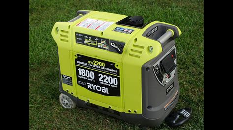 Ryobi Generator 2200 Manual